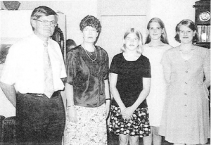 Elisan rippijuhlat 25.8.1996