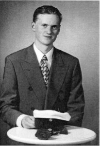 Jussi ylioppilaspäivänään 1997