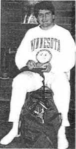 ...ja jatkui USA:ssa vaihto-oppilaana vv. 1987-88, yliopistossa vv. 1989-94 ja työskentelemällä rahoitusalalla v. 1994 lähtien. Kuva kesäkäynniltä Tuomarilan kodissa v. 1996.