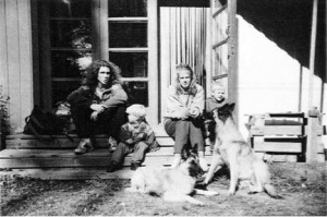 Petun perhe mökillä